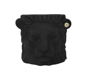 garden glory lion head small black