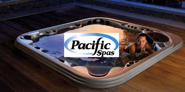Pacific Spas Logo Menü