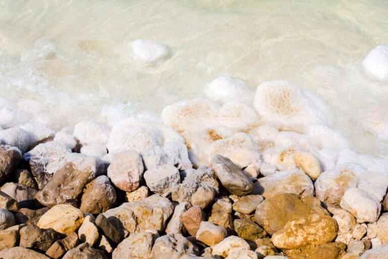 Salzwasser-Whirlpool Totes Meer