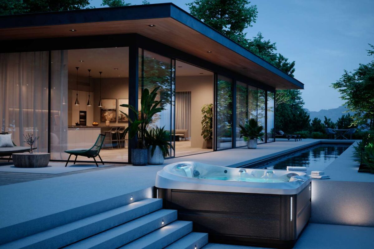 Luxus Terrasse modern
