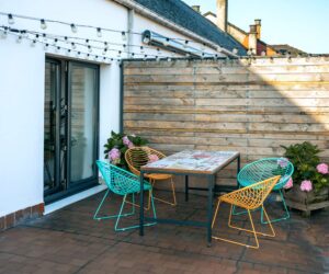 Terrasse im Winter abdecken