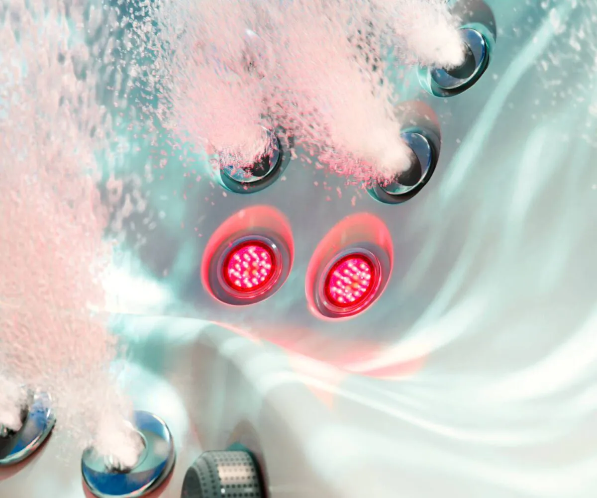 jacuzzi 2 Infrarot-Lampen