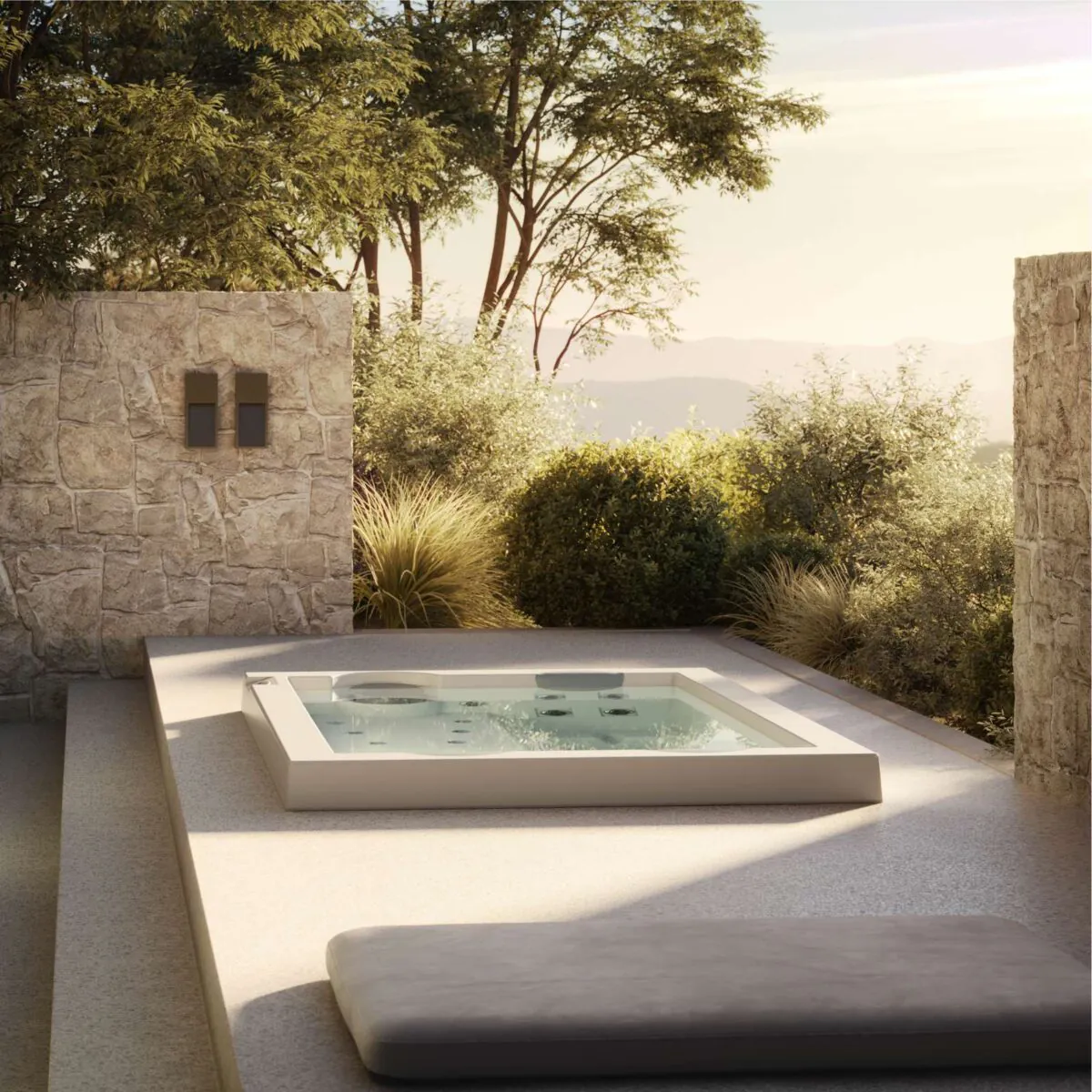 Jacuzzi Design Unique 1600x1600 grau
